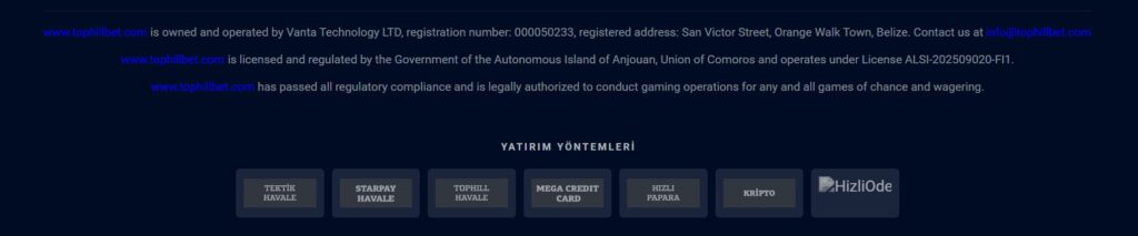 tophillbet para çekme